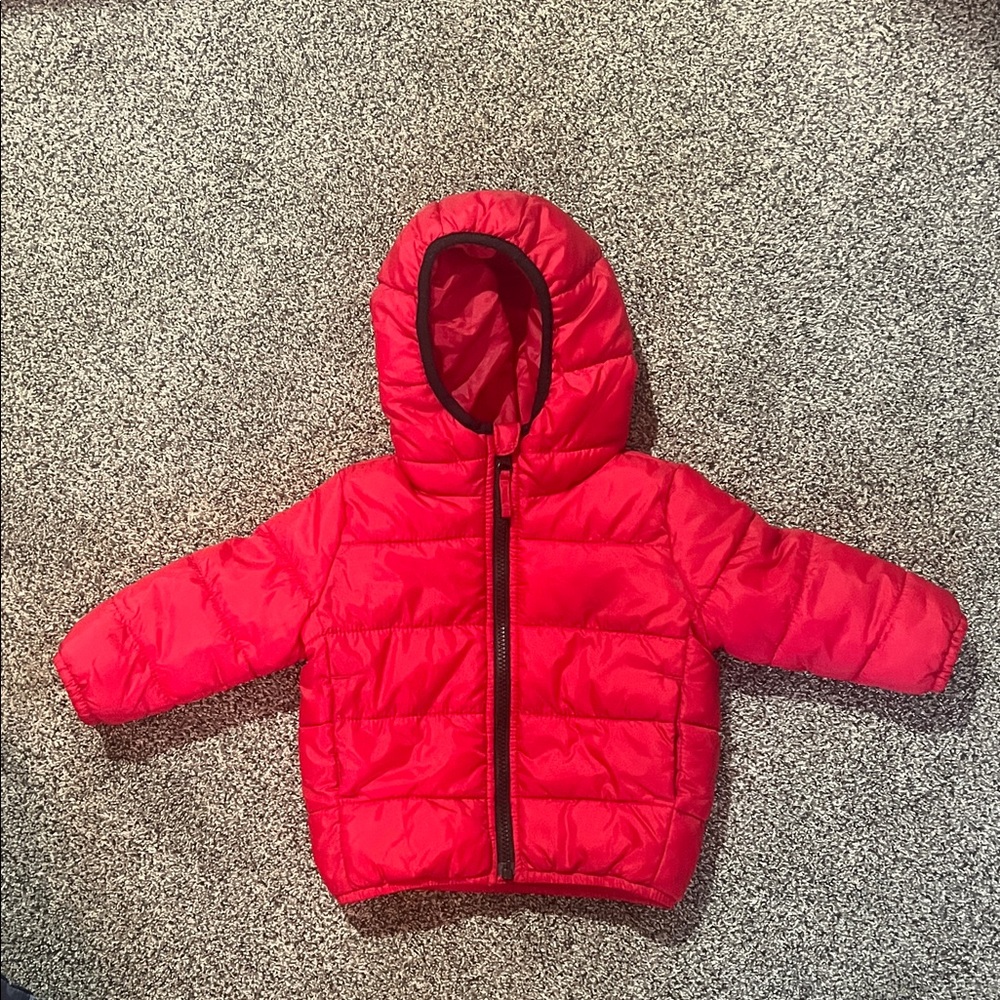 The Children's Place Red Puffer Jacket 12-18